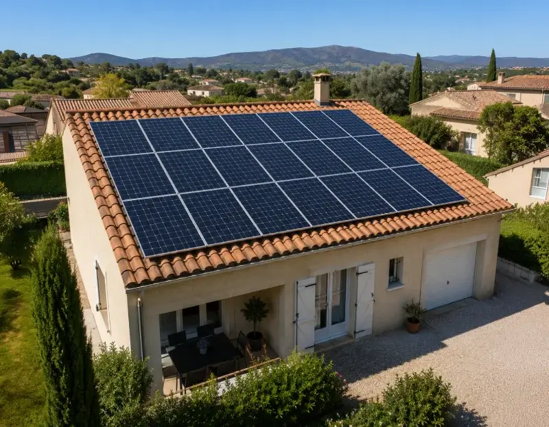Prime à l'autoconsommation panneaux solaires Tourrettes — aide financière de l'État